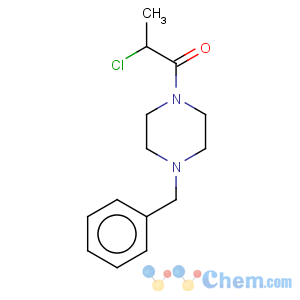 CAS No:301334-99-6 1-Propanone,2-chloro-1-[4-(phenylmethyl)-1-piperazinyl]-