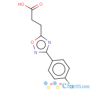 CAS No:30149-93-0 1,2,4-Oxadiazole-5-propanoicacid, 3-(4-chlorophenyl)-