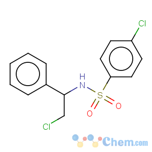CAS No:30185-00-3 4-Chloro-N-(2-chloro-1-phenyl-ethyl)-benzenesulfonamide