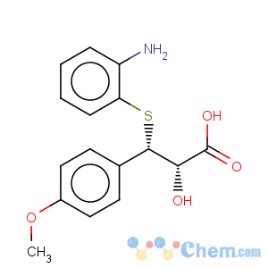 CAS No:30193-57-8 Benzenepropanoic acid, b-[(2-aminophenyl)thio]-a-hydroxy-4-methoxy-