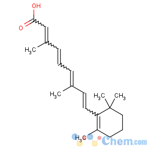 CAS No:302-79-4 (2E,4E,6E,8E)-3,7-dimethyl-9-(2,6,6-trimethylcyclohexen-1-yl)nona-2,4,6,<br />8-tetraenoic acid