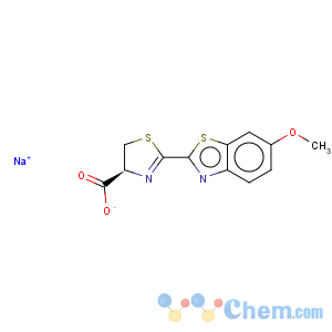 CAS No:3022-11-5 4-Thiazolecarboxylicacid, 4,5-dihydro-2-(6-methoxy-2-benzothiazolyl)-