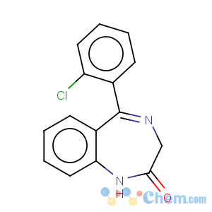 CAS No:3022-68-2 1,3-Dihydro-5-(2-chlorophenyl)-2H-1,4-benzodiozepin-2-one