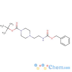 CAS No:302557-32-0 tert-butyl<br />4-[2-(phenylmethoxycarbonylamino)ethyl]piperazine-1-carboxylate