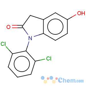 CAS No:30267-40-4 2H-Indol-2-one,1-(2,6-dichlorophenyl)-1,3-dihydro-5-hydroxy-