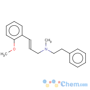 CAS No:302910-87-8 Benzeneethanamine,N-[3-(2-methoxyphenyl)-2-propen-1-yl]-N-methyl-