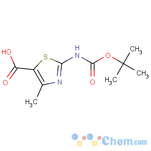 CAS No:302963-94-6 4-methyl-2-[(2-methylpropan-2-yl)oxycarbonylamino]-1,<br />3-thiazole-5-carboxylic acid