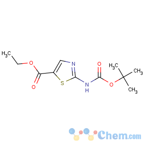 CAS No:302964-01-8 ethyl<br />2-[(2-methylpropan-2-yl)oxycarbonylamino]-1,3-thiazole-5-carboxylate