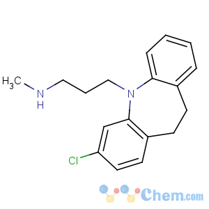 CAS No:303-48-0 5H-Dibenz[b,f]azepine-5-propanamine,3-chloro-10,11-dihydro-N-methyl-