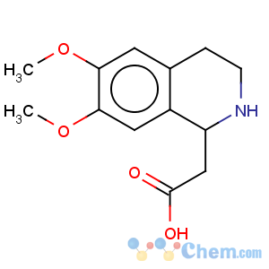 CAS No:303094-23-7 1-Isoquinolineaceticacid, 1,2,3,4-tetrahydro-6,7-dimethoxy-, hydrate (1:1)