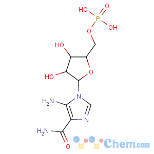 CAS No:3031-94-5 1H-Imidazole-4-carboxamide,5-amino-1-(5-O-phosphono-b-D-ribofuranosyl)-