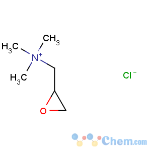 CAS No:3033-77-0 trimethyl(oxiran-2-ylmethyl)azanium