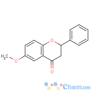 CAS No:3034-04-6 6-methoxy-2-phenyl-2,3-dihydrochromen-4-one