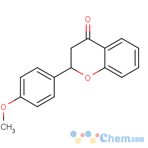 CAS No:3034-08-0 2-(4-methoxyphenyl)-2,3-dihydrochromen-4-one