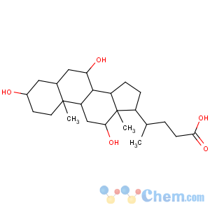 CAS No:30345-49-4 (4R)-4-[(3R,5S,7S,8R,9S,10S,12S,13R,14S,17R)-3,7,12-trihydroxy-10,<br />13-dimethyl-2,3,4,5,6,7,8,9,11,12,14,15,16,<br />17-tetradecahydro-1H-cyclopenta[a]phenanthren-17-yl]pentanoic acid