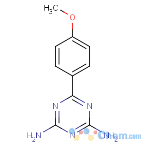 CAS No:30354-91-7 6-(4-methoxyphenyl)-1,3,5-triazine-2,4-diamine
