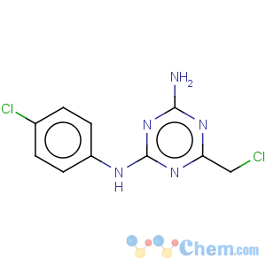 CAS No:30355-61-4 1,3,5-Triazine-2,4-diamine,6-(chloromethyl)-N2-(4-chlorophenyl)-
