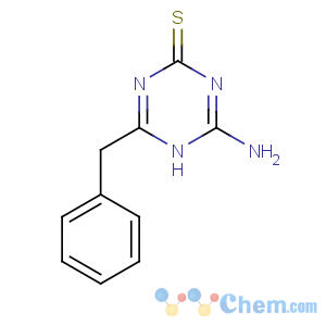CAS No:30369-73-4 1,3,5-Triazine-2(1H)-thione,6-amino-4-(phenylmethyl)-