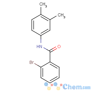 CAS No:303991-53-9 2-bromo-N-(3,4-dimethylphenyl)benzamide