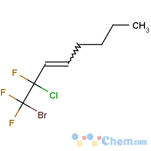 CAS No:30428-56-9 1-bromo-2-chloro-1,1,2-trifluorooct-3-ene