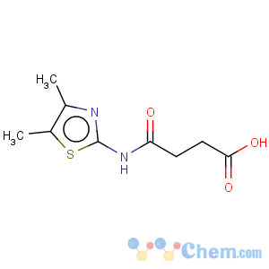 CAS No:304459-57-2 Butanoic acid,4-[(4,5-dimethyl-2-thiazolyl)amino]-4-oxo-