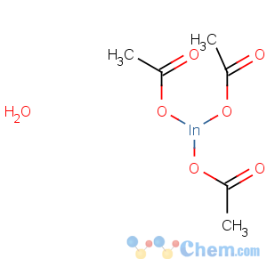 CAS No:304671-64-5 Acetic acid, indium(3+)salt, monohydrate (9CI)