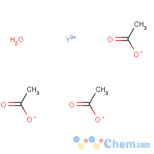 CAS No:304675-69-2 Acetic acid,yttrium(3+) salt, monohydrate (9CI)