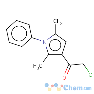 CAS No:304685-85-6 Ethanone,2-chloro-1-(2,5-dimethyl-1-phenyl-1H-pyrrol-3-yl)-