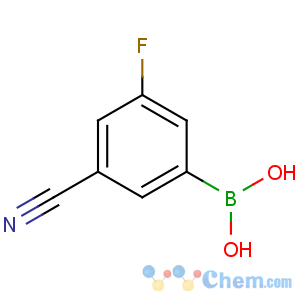 CAS No:304858-67-1 (3-cyano-5-fluorophenyl)boronic acid