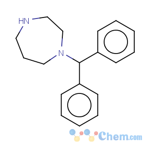 CAS No:30486-56-7 1H-1,4-Diazepine,1-(diphenylmethyl)hexahydro-