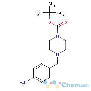 CAS No:304897-49-2 tert-butyl 4-[(4-aminophenyl)methyl]piperazine-1-carboxylate