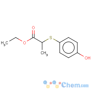 CAS No:30512-68-6 2-[(4-hydroxyphenyl)thio]propanoic acid ethyl ester