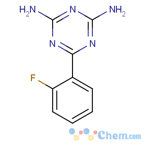 CAS No:30530-42-8 6-(2-fluorophenyl)-1,3,5-triazine-2,4-diamine
