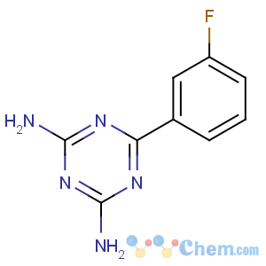 CAS No:30530-43-9 6-(3-fluorophenyl)-1,3,5-triazine-2,4-diamine