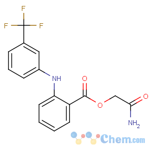 CAS No:30531-86-3 (2-amino-2-oxoethyl) 2-[3-(trifluoromethyl)anilino]benzoate
