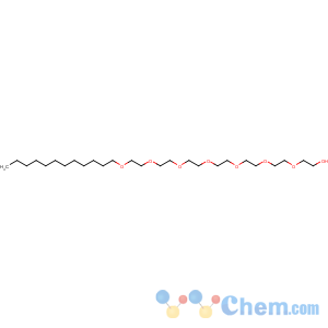 CAS No:3055-97-8 2-[2-[2-[2-[2-[2-(2-dodecoxyethoxy)ethoxy]ethoxy]ethoxy]ethoxy]ethoxy]<br />ethanol