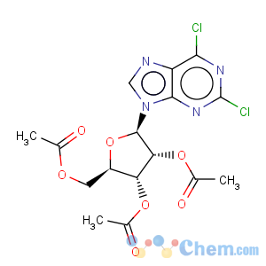 CAS No:3056-18-6 9H-Purine,2,6-dichloro-9-(2,3,5-tri-O-acetyl-b-D-ribofuranosyl)-