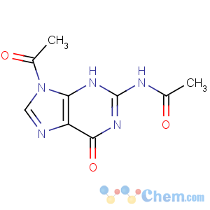 CAS No:3056-33-5 N-(9-acetyl-6-oxo-3H-purin-2-yl)acetamide