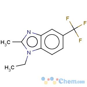 CAS No:30563-77-0 1H-Benzimidazole,1-ethyl-2-methyl-5-(trifluoromethyl)-