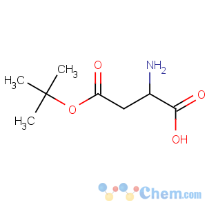 CAS No:3057-74-7 (2S)-2-amino-4-[(2-methylpropan-2-yl)oxy]-4-oxobutanoic acid