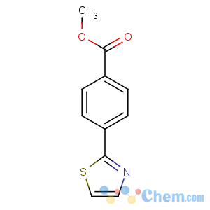 CAS No:305806-42-2 methyl 4-(1,3-thiazol-2-yl)benzoate