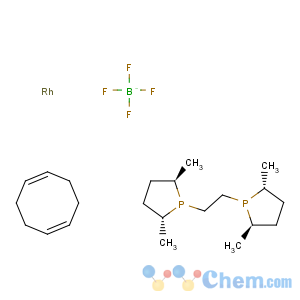 CAS No:305818-67-1 (+)-1,2-Bis((2R,5R)-2,5-dimethylphospholano)ethane(cyclooctadiene) rhodium(I) tetrafluoroborate