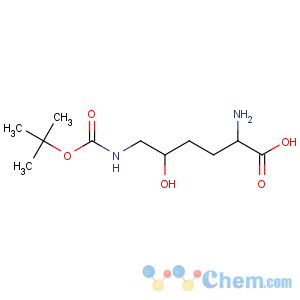 CAS No:305820-28-4 Lysine,N6-[(1,1-dimethylethoxy)carbonyl]-5-hydroxy- (9CI)
