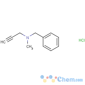 CAS No:306-07-0 N-benzyl-N-methylprop-2-yn-1-amine
