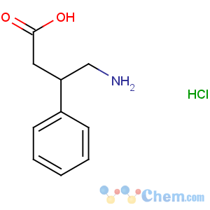 CAS No:3060-41-1 4-amino-3-phenylbutanoic acid