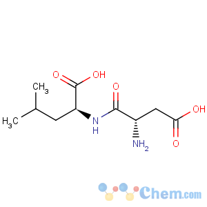 CAS No:3062-14-4 2-[(2-amino-3-carboxy-propanoyl)amino]-4-methyl-pentanoic acid