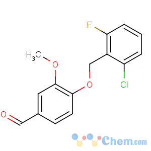 CAS No:306934-75-8 4-[(2-chloro-6-fluorophenyl)methoxy]-3-methoxybenzaldehyde