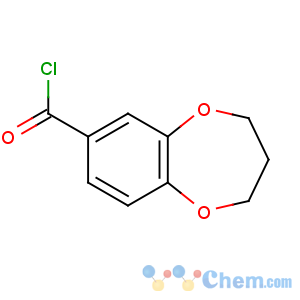 CAS No:306934-86-1 3,4-dihydro-2H-1,5-benzodioxepine-7-carbonyl chloride