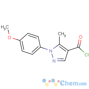 CAS No:306934-94-1 1-(4-methoxyphenyl)-5-methylpyrazole-4-carbonyl chloride