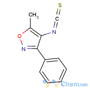 CAS No:306934-97-4 4-isothiocyanato-5-methyl-3-phenyl-1,2-oxazole